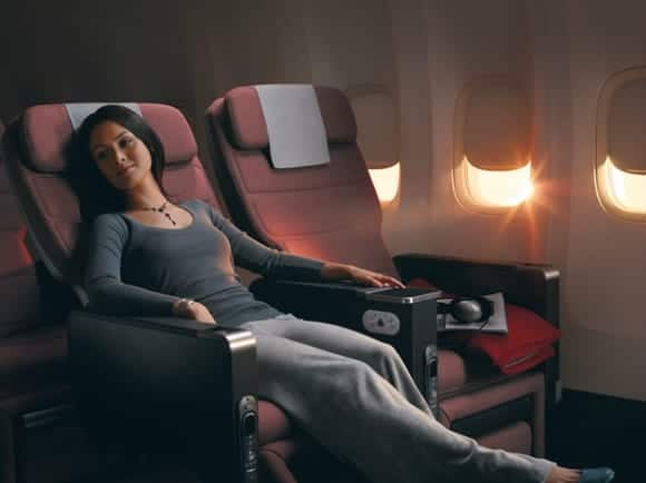 Qantas 747 Premium Economy