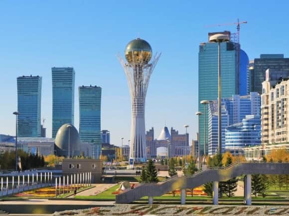 Astana, Kazakhstan in Central Asia