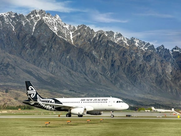 Air New Zealand A320 Queenstown