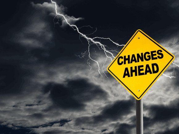 Changes ahead lightning