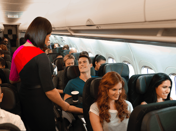 QantasLink 717 economy class