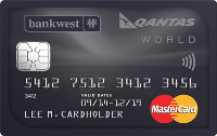 Bankwest Qantas World credit card