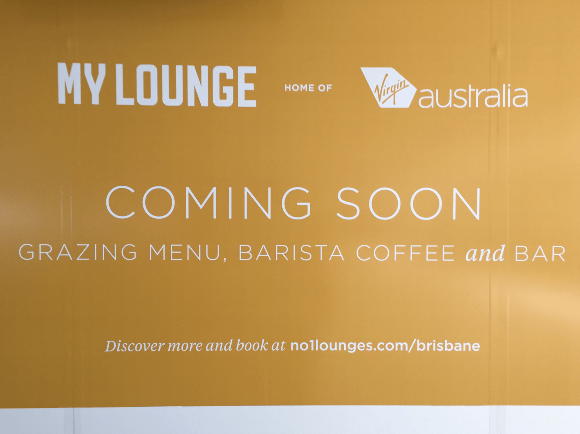 Brisbane Airport My Lounge coming soon