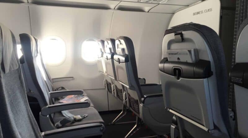 Finnair A321 business class