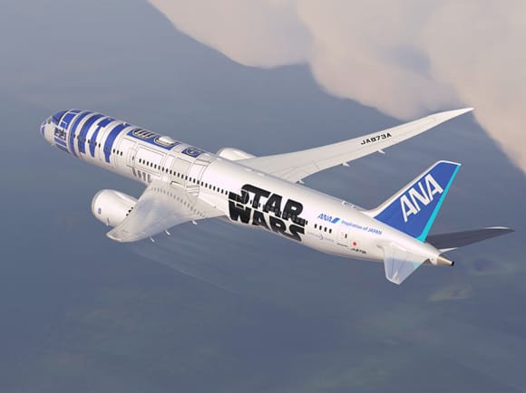 ANA Star Wars 787livery