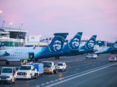 Alaska Airlines tails Seattle