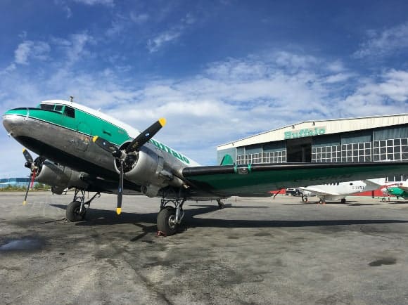 Buffalo Airways DC3 in Yellowknife