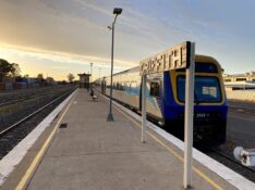 NSW TrainLink Xplorer train at Griffith