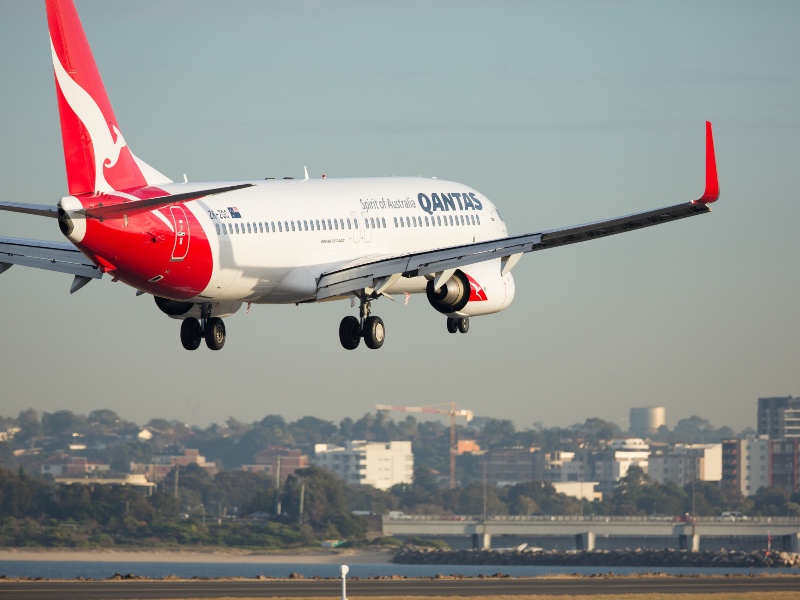 Qantas will operate Boeing 737-800 flights to Norfolk Island until 30 June 2022