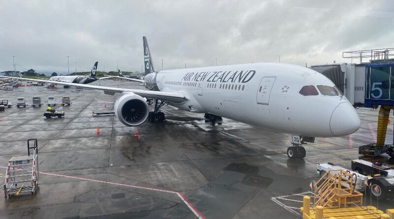 Air New Zealand 787 Auckland