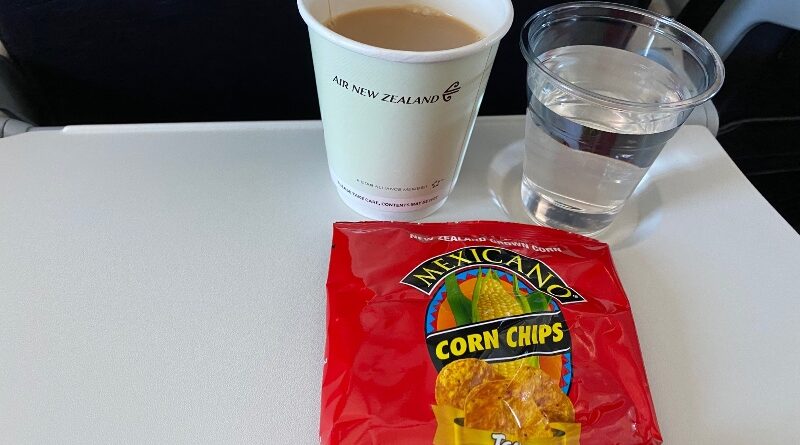 Air New Zealand snack