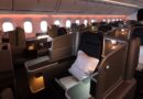 Qantas 787 Business Class cabin