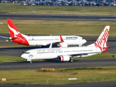 Qantas and Virgin Australia 737s
