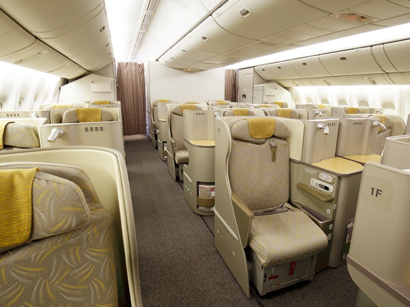 Asiana 777 Business Class