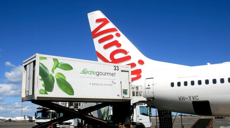 Virgin Australia 737 catering