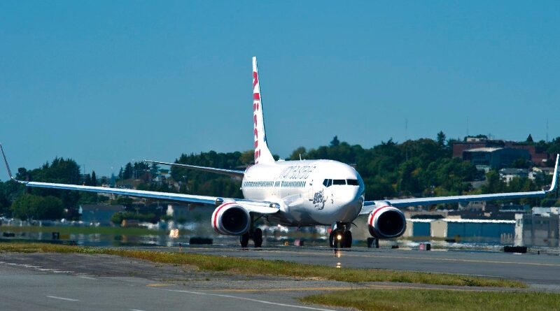 Virgin Australia 737 takeoff