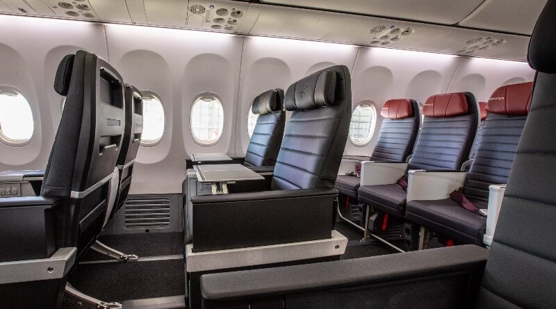 Virgin Australia's new 737 design lacks a cabin divider between business and economy class