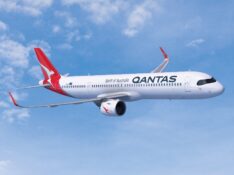 Qantas A321XLR livery