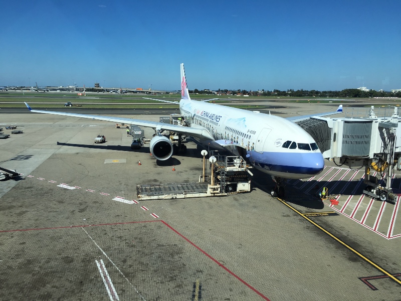 China Airlines Airbus A330-300 at Sydney Airport
