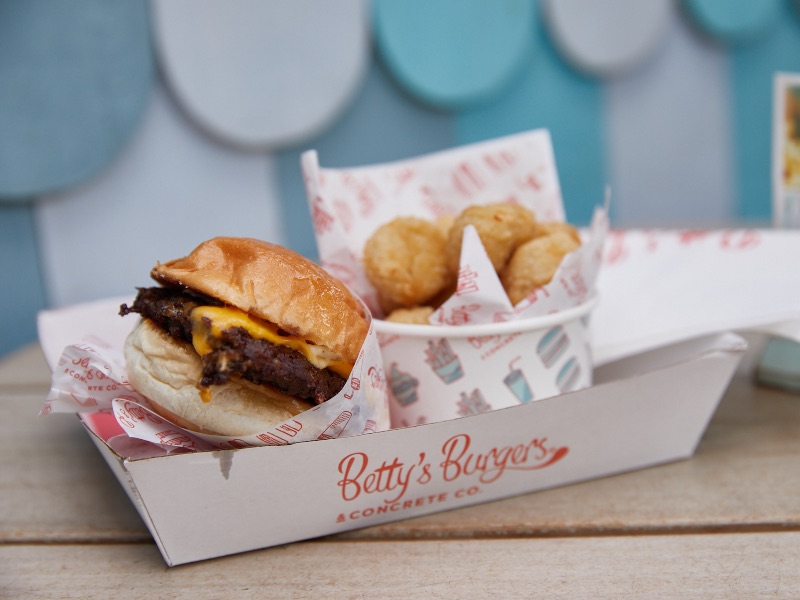 Virgin Australia will serve Betty's Burgers products in its lounges