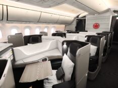Air Canada Boeing 787 Business Class