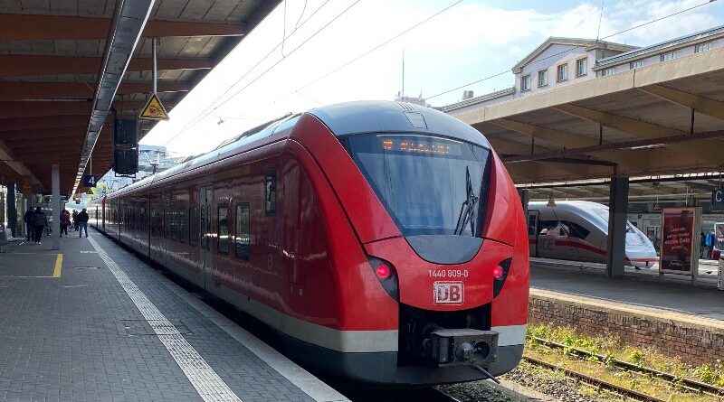 German trains Deutsche Bahn