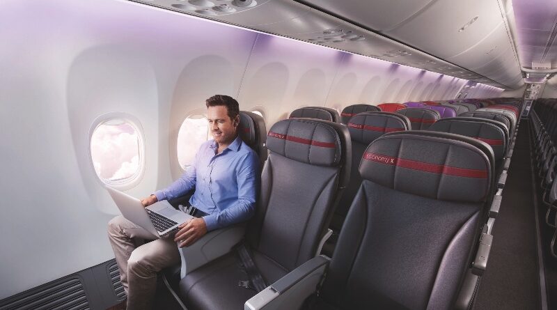 Virgin Australia 737 Economy X seating