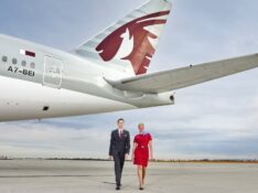 Qatar Airways 777 tail Virgin Australia partnership