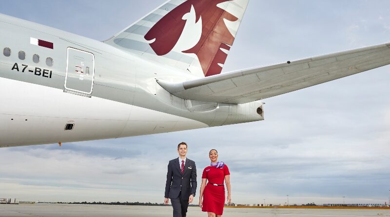 Qatar Airways 777 tail Virgin Australia partnership