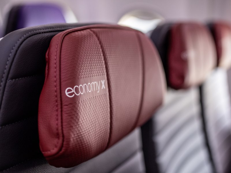Virgin Australia Economy X seating