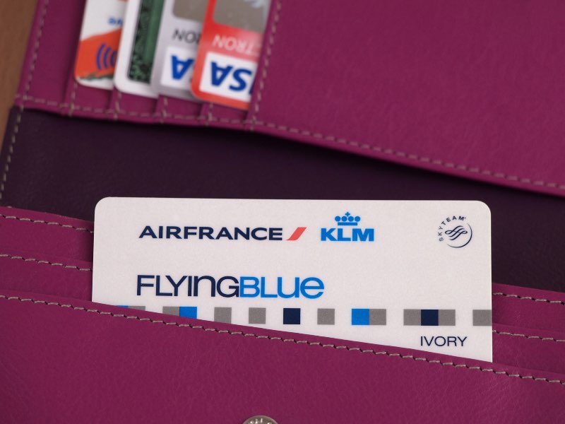 Flying Blue membership card