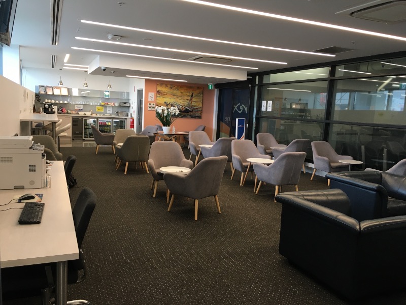 The Rex Lounge at Melbourne Airport