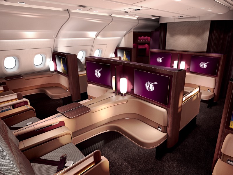 Qatar Airways A380 First Class