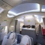 Royal Jordanian 787 cabin