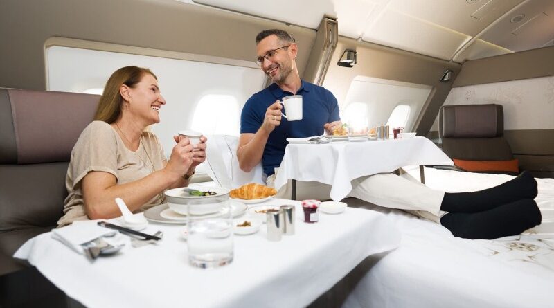 Couples can share adjoining Suites on the Singapore Airlines A380