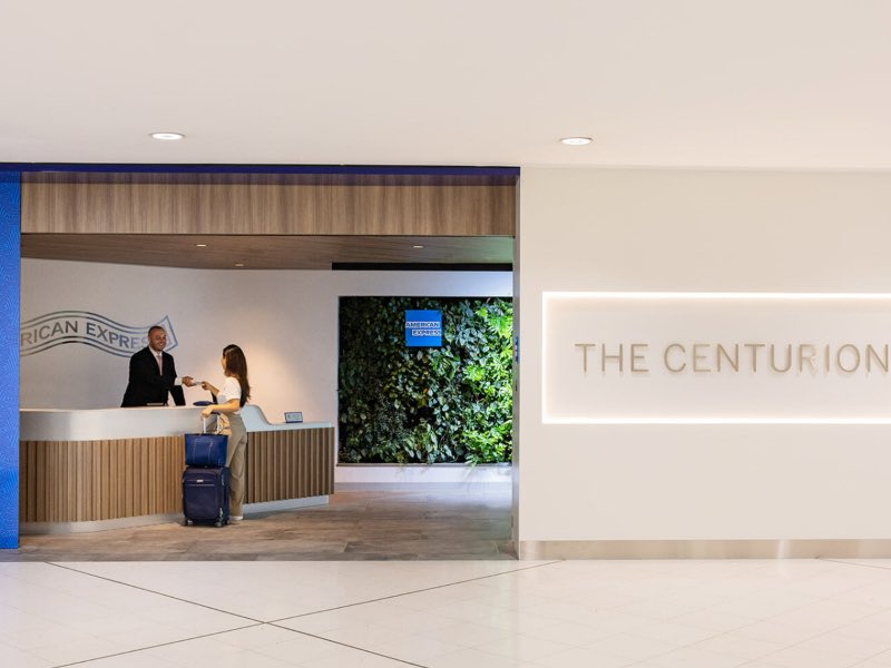 The Amex Centurion Lounge at Sydney Airport