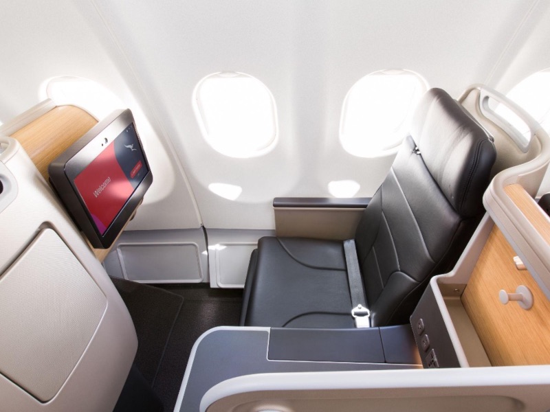 Qantas Airbus A330-200 Business Class