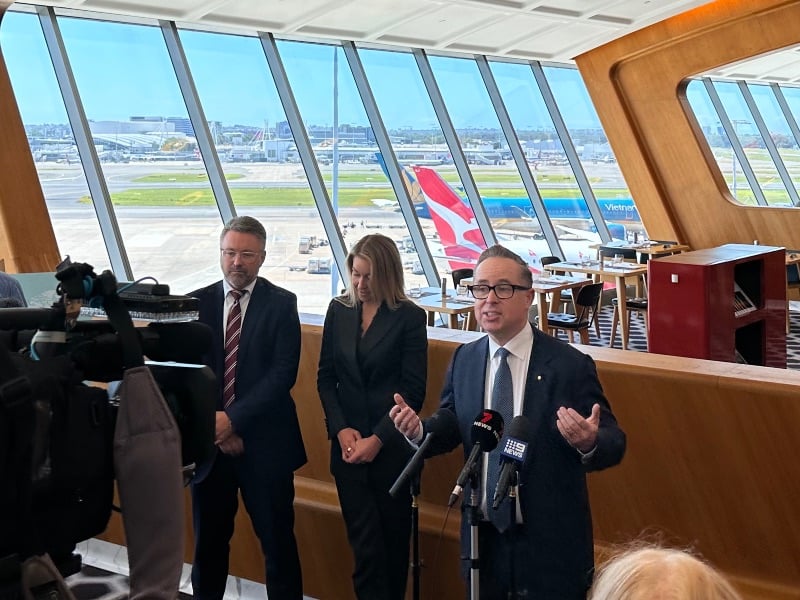 Qantas CEO Alan Joyce announces the latest round of lounge upgrades