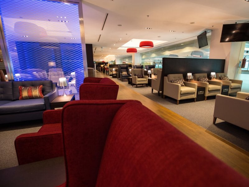SINGAPORE: New British Airways lounge at Singapore Changi Airport on 23 August 2015