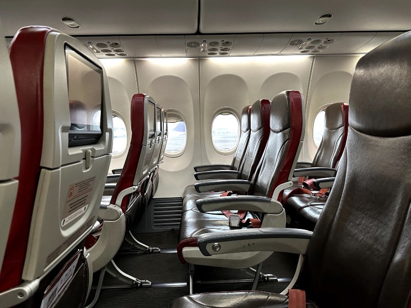 Batik Air offers reasonable legroom in Economy on its Boeing 737-800