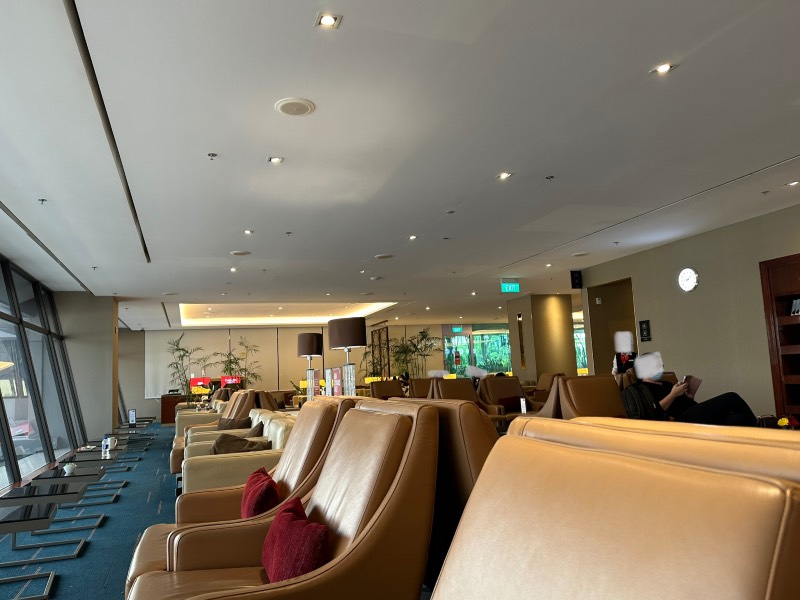 The Emirates Lounge in Singapore