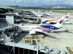 Malaysia Airlines Boeing 737s at KLIA