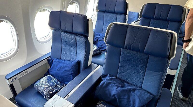 The new Malaysia Airlines Boeing 737-800 Business Class seats