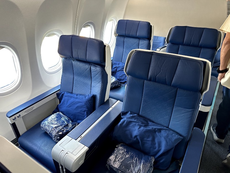 The new Malaysia Airlines Boeing 737-800 Business Class seats