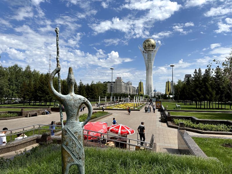 Astana, Kazakhstan in central Asia