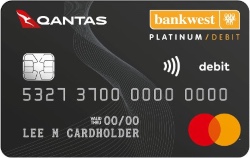 Bankwest Qantas Transaction debit card