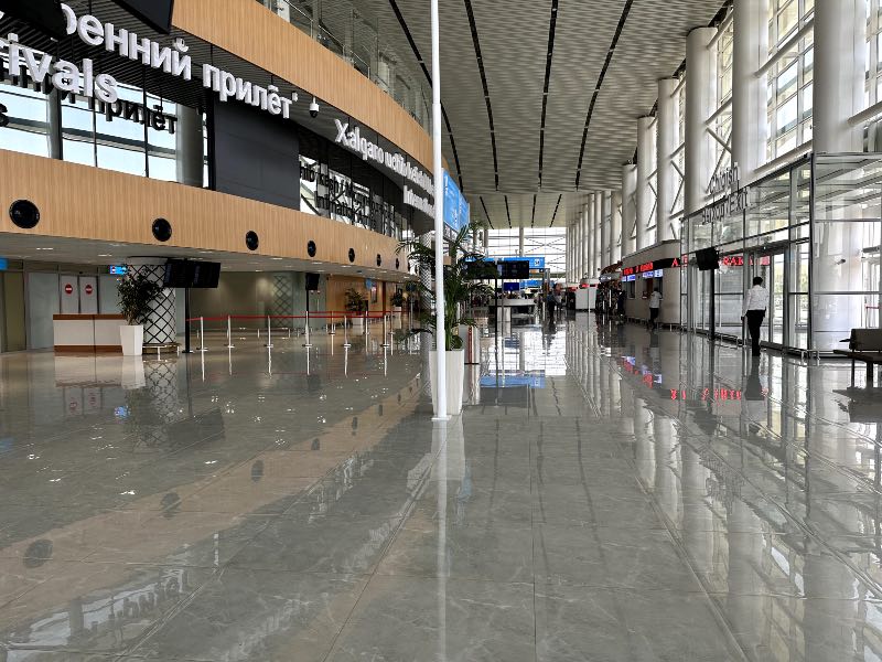 Samarkand's modern new international airport