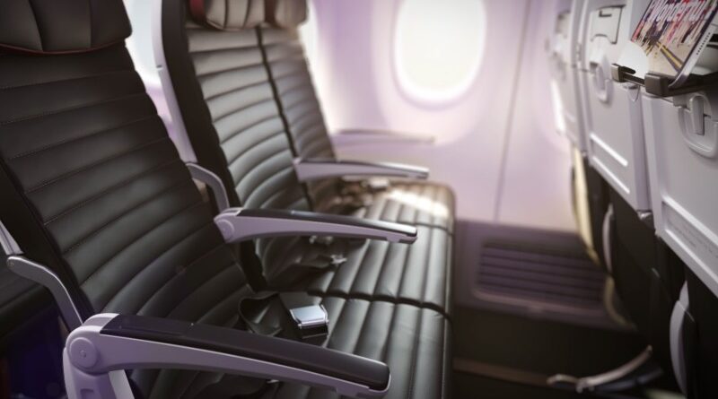 Virgin Australia Boeing 737-8 Economy seats
