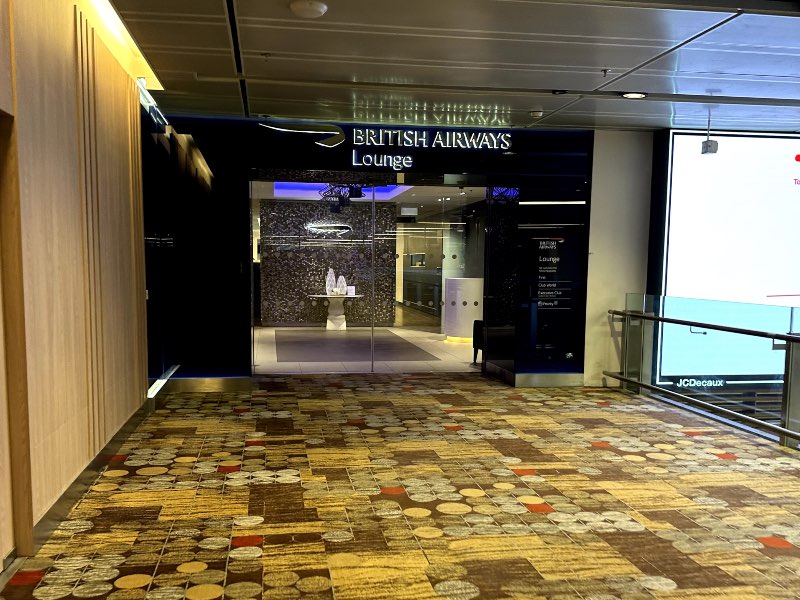 The British Airways Lounge at Changi Airport