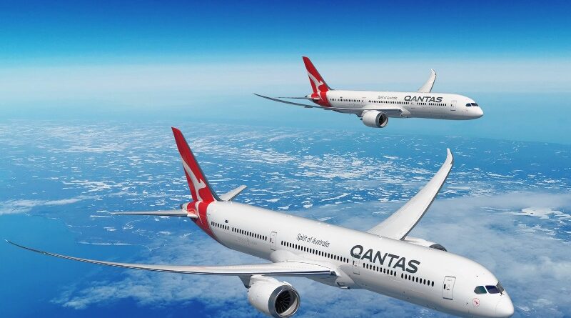Qantas Boeing 787-10 and 787-9 Dreamliners